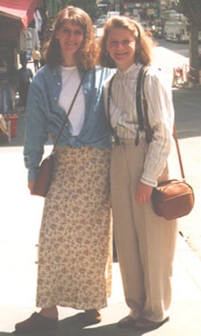 Betsy and Trish in 95